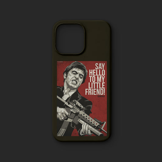 SCARFACE BASKILI PREMİUM ŞEFFAF KILIF